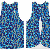 Funky Fitr Hear Me Roar Twist Back Vest