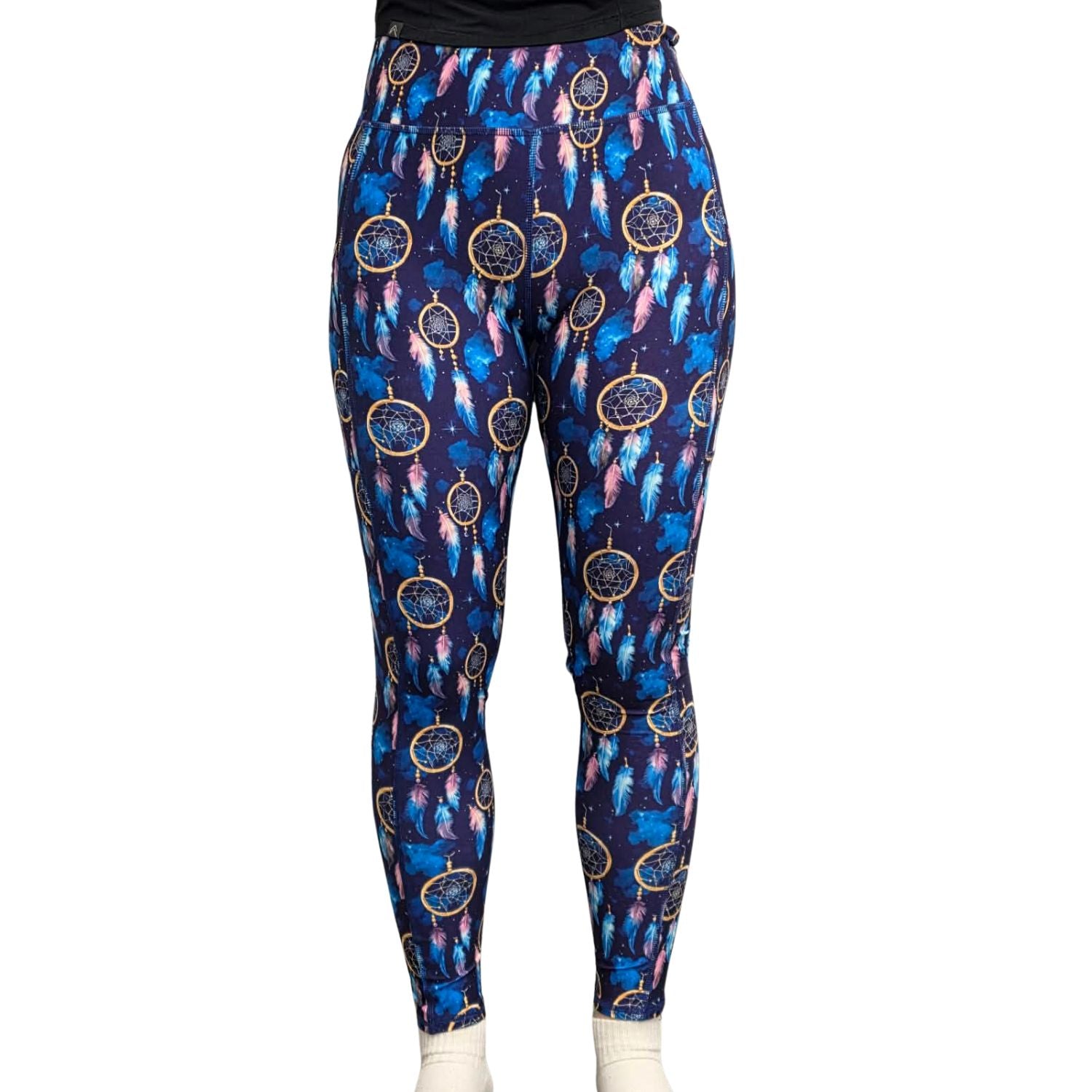 Funky Fit SCULPT Yoga Full Length Leggings - Midnight Dreamcatcher