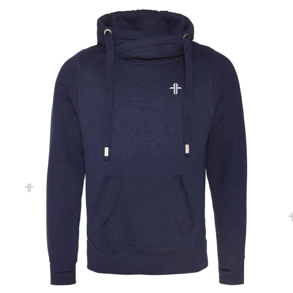 Personalised Cross Neck Hoodie Vaulting Design personalised-cross-neck-hoodie-vaulting-design