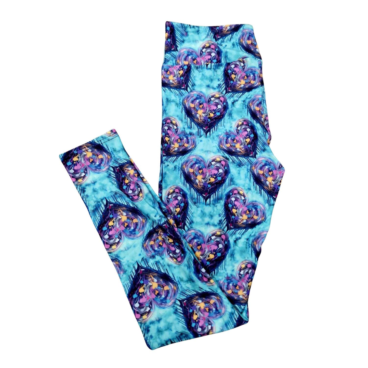 Funky Fit 24/7 Leggings – Love Bomb