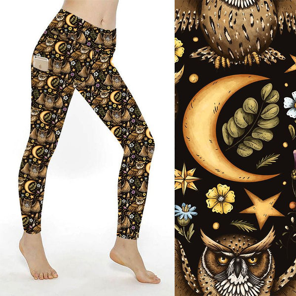 SCULPT Yoga Leggings - Night Owl