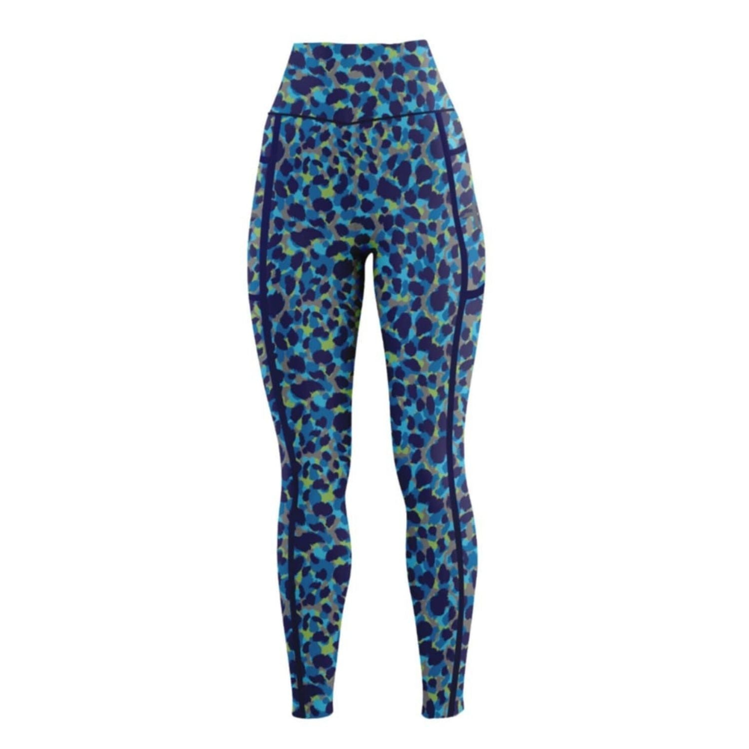Funky Fit H.I. Full Length Gym Leggings - Hear Me Roar Design