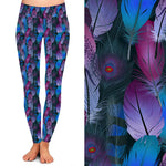 Funky Fit 24/7 Full Length Leggings – Pretty as a Peacock