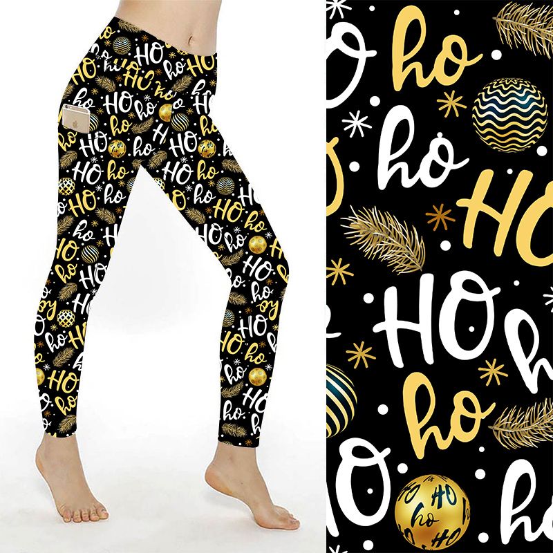 Funky Fit SCULPT Yoga Leggings - Glam & Glitz