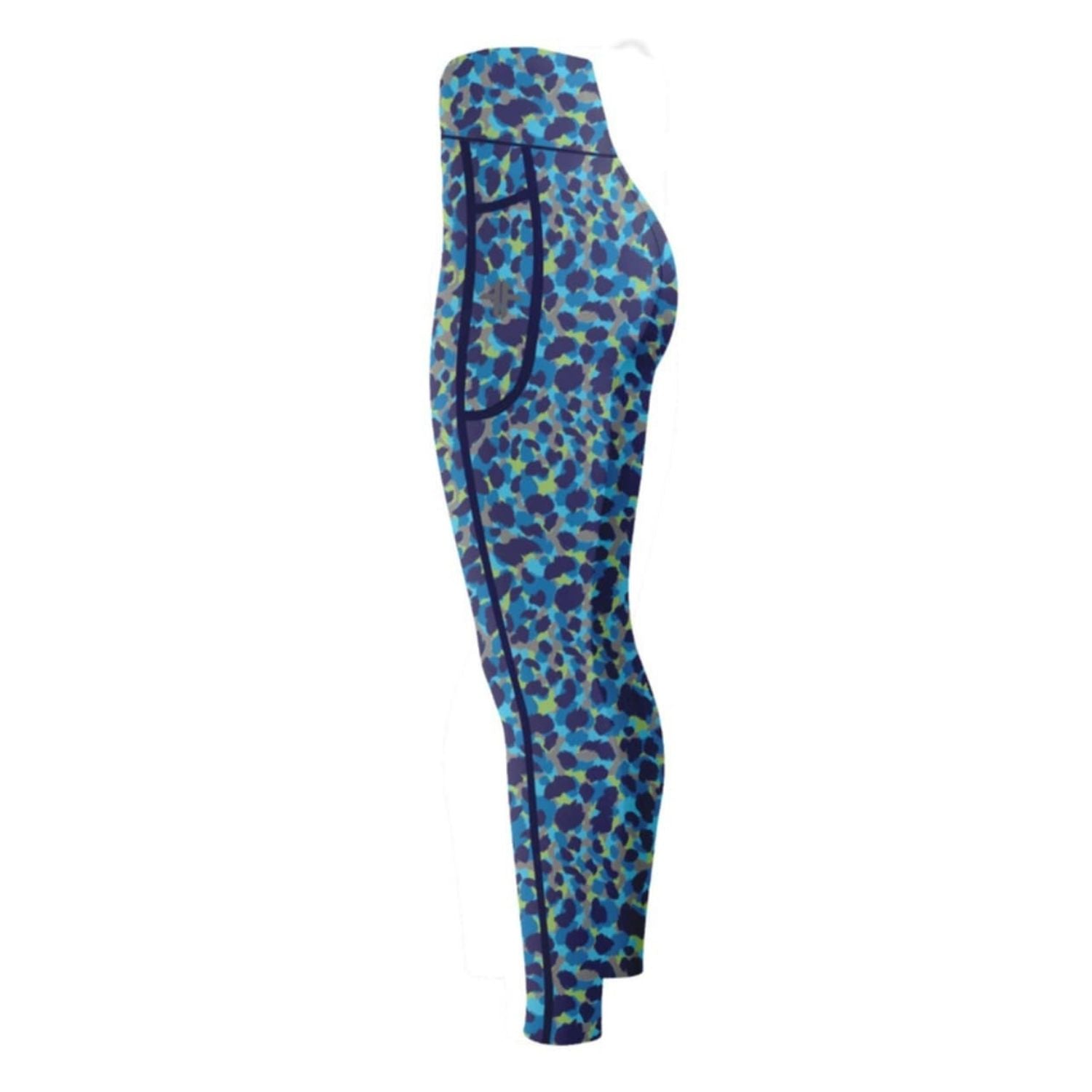 H.I. Full Length Gym Leggings - Hear Me Roar Design