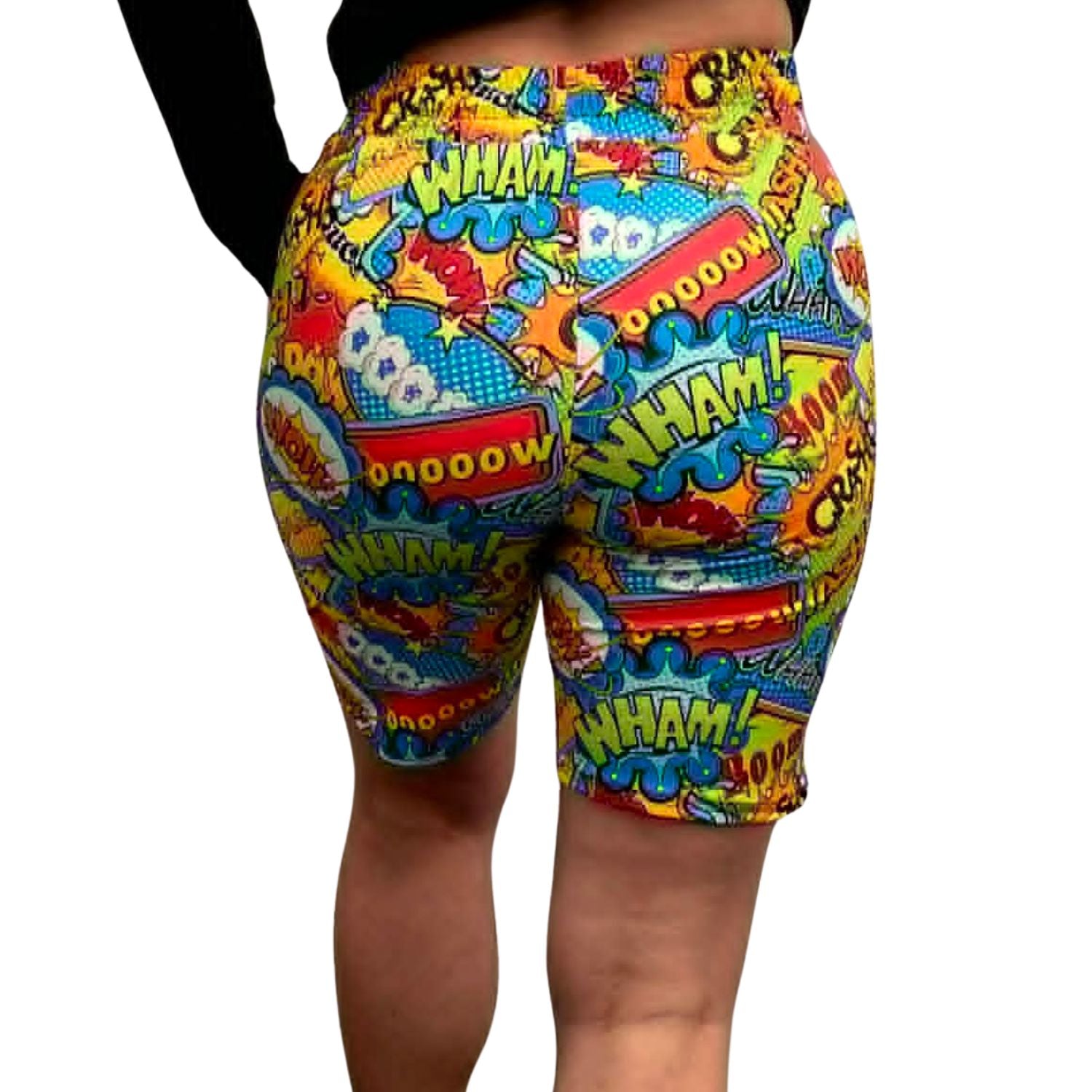 Funky Fit Loose Fit Shorts - Comic Pop