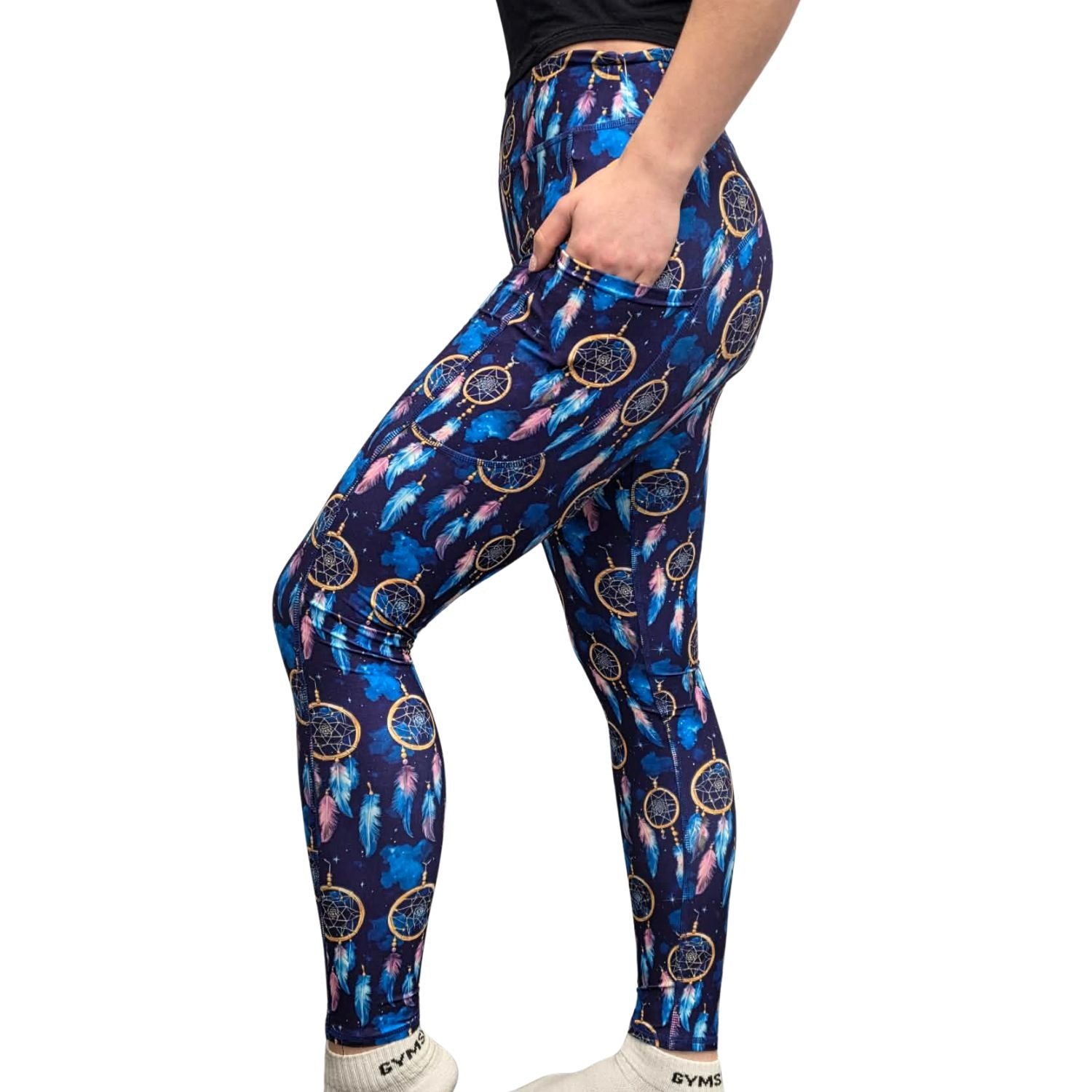 Funky Fit SCULPT Yoga Full Length Leggings - Midnight Dreamcatcher