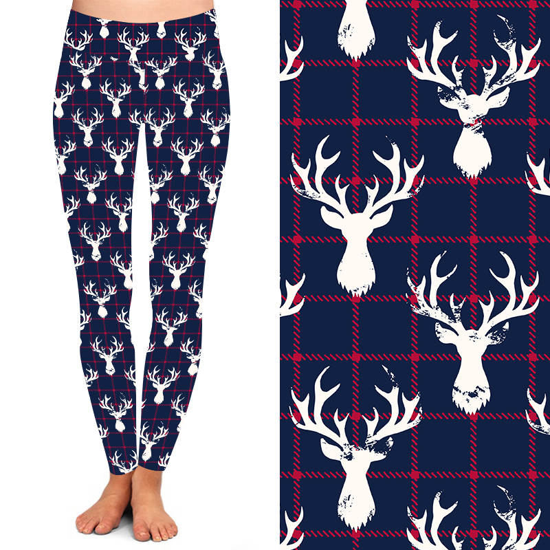 Funky Fit 24/7 Leggings – Stag Tartan