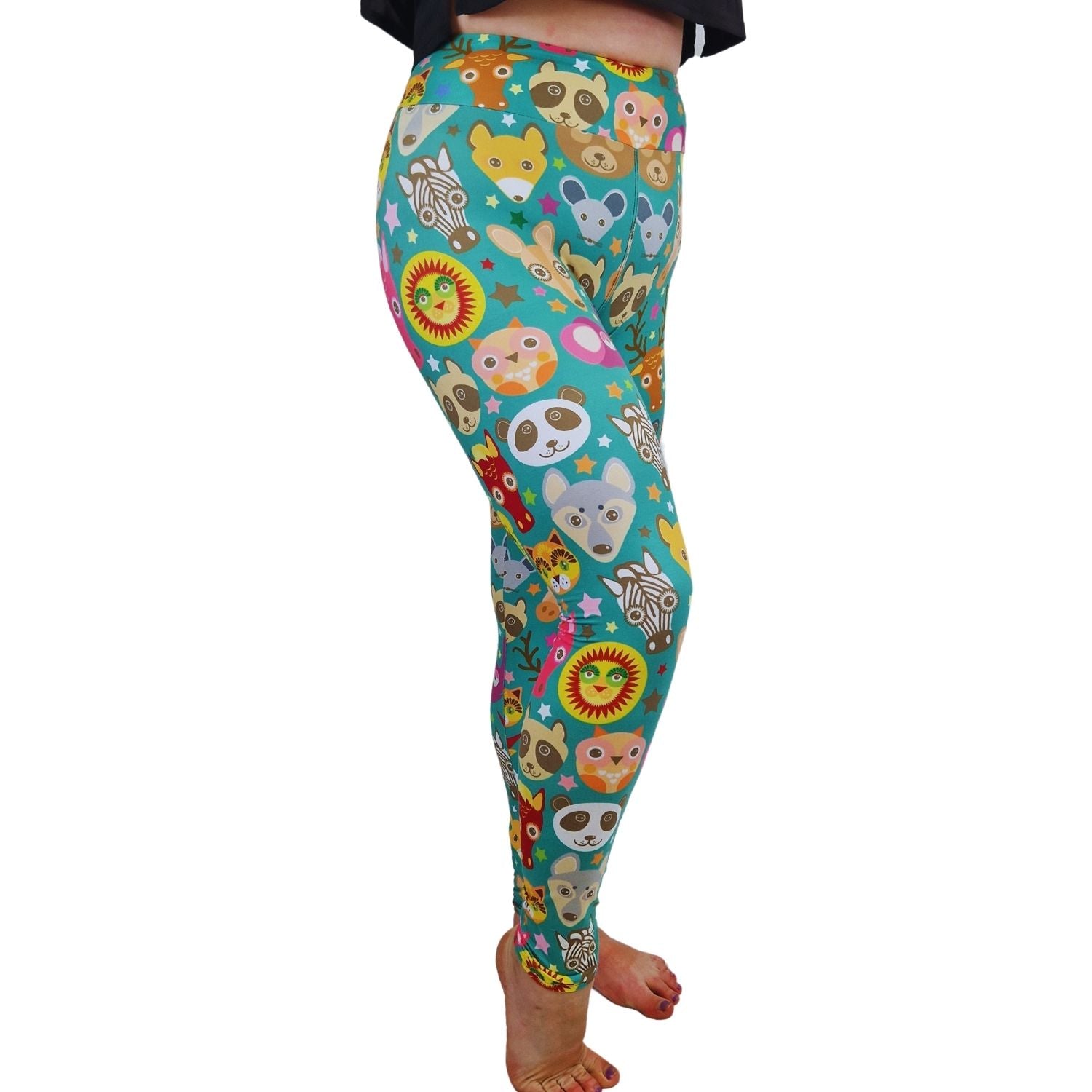 Funky Fit2 4/7 Leggings – Zoo Town