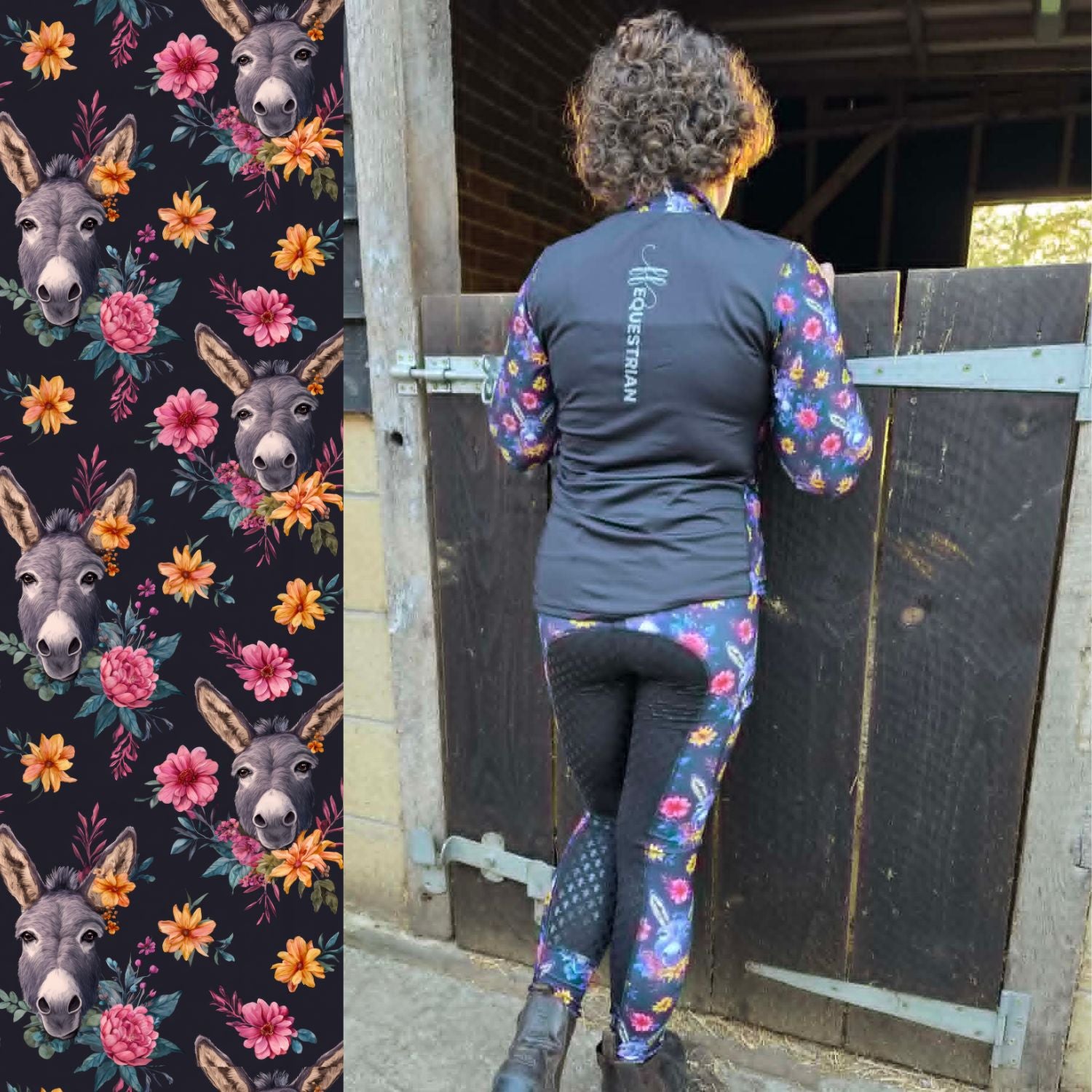 Funky Fit Donkey Jodhpurs & Base Layer Kids