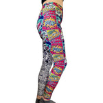 Funky Fit  24/7 Full Length Leggings – Comic Book of Two Halves