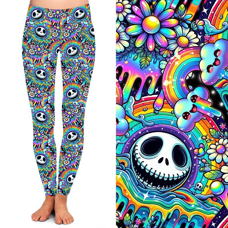 Funky Fit 24/7 Leggings – Nightmare Crazy!