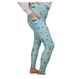 Funky Fit SCULPT Yoga Leggings - Walkies