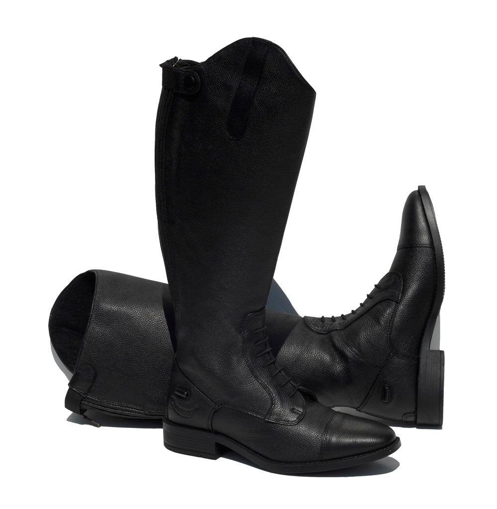 Rhinegold Wide Leg 'Luxus Extra' Leather Riding Boots