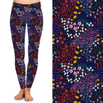 Funky Fit 24/7 Full Length Leggings –  Spring Meadow Pattern