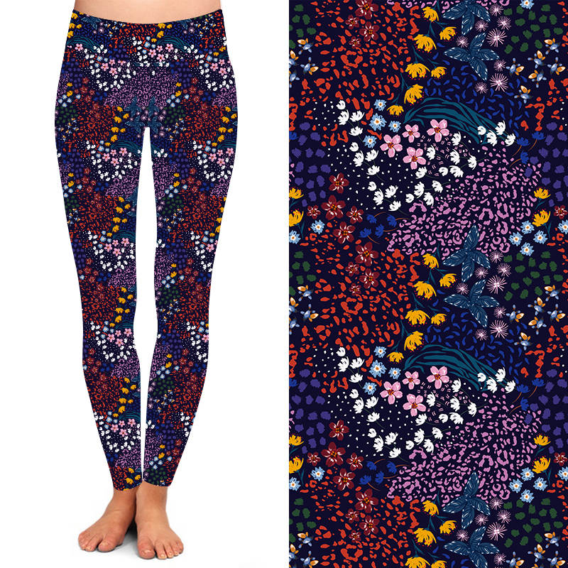 Funky Fit 24/7 Leggings –  Spring Meadow