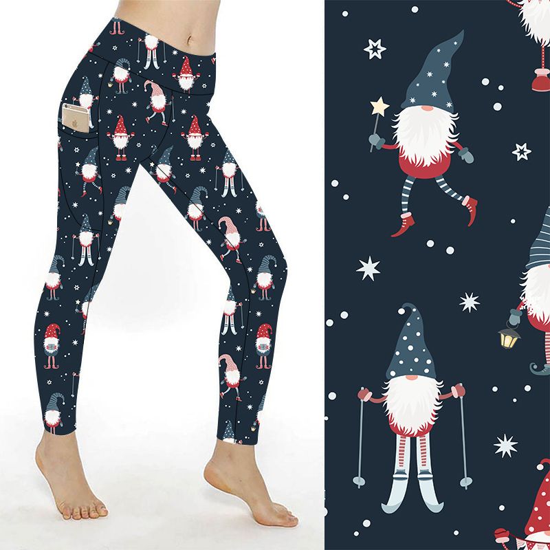 Funky Fit SCULPT Yoga Leggings - Nordic Gnomes