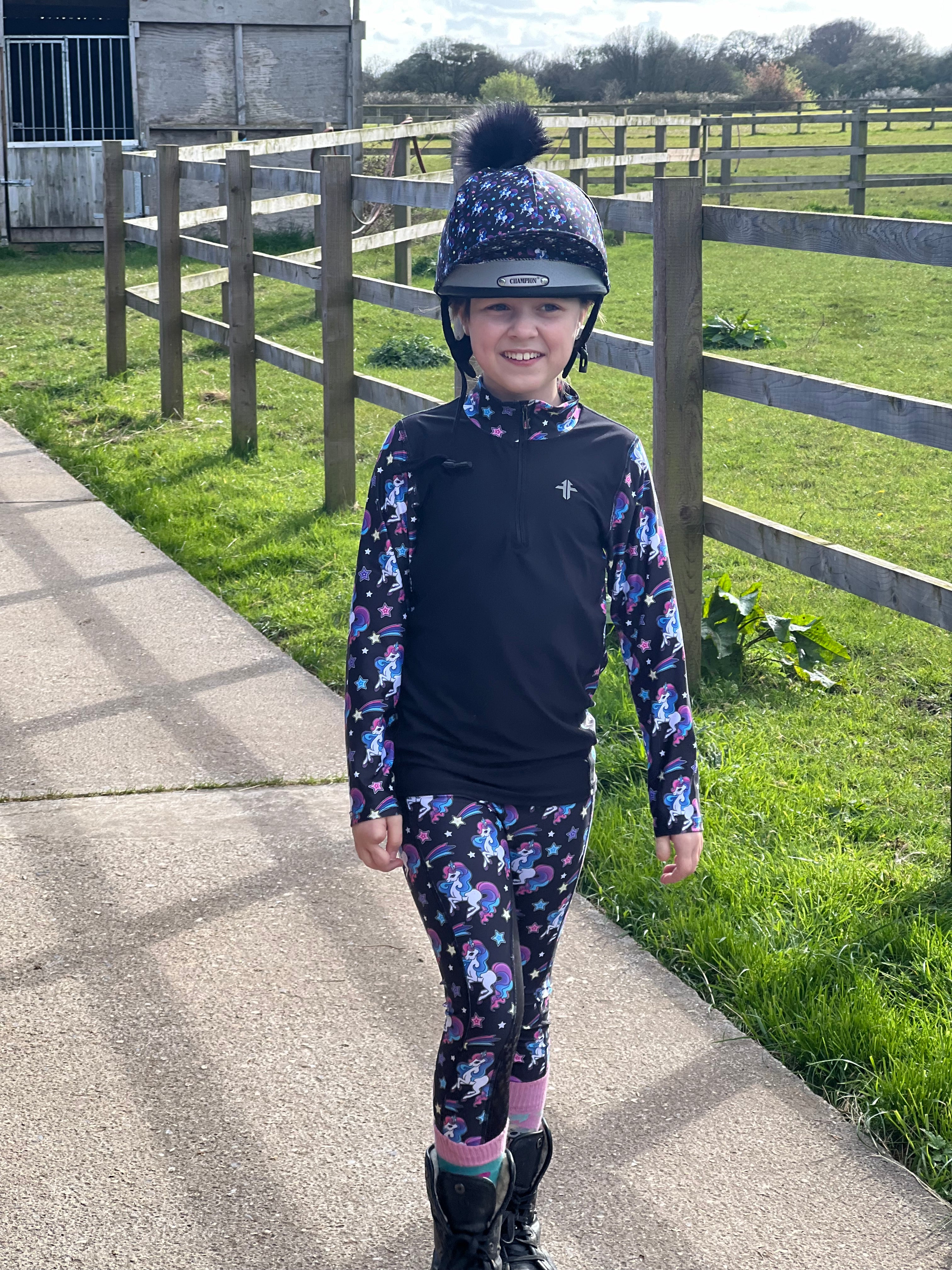 Unicorn Magic Riding Set Offer (Jods, Base & Hat Silk)