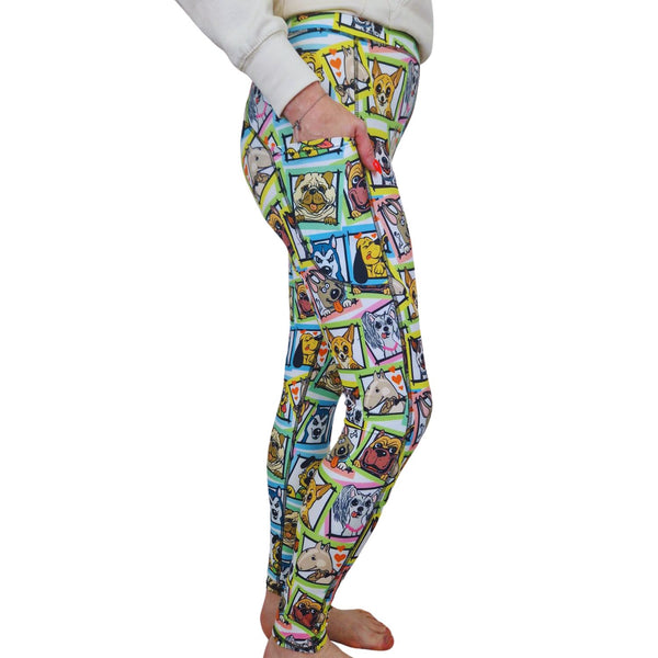 Funky Fit SCULPT Yoga Leggings- Pet Pawtrait