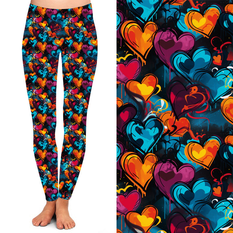 Funky Fit 24/7 Leggings – Graffiti Passion