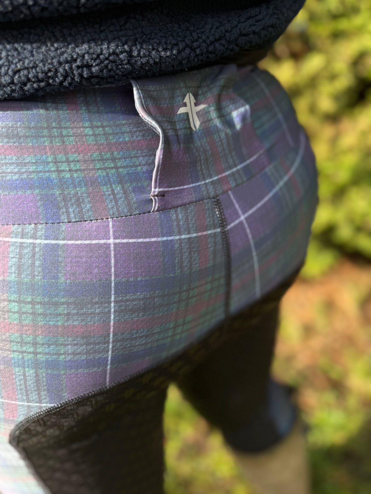 Funky Fit Highland Heather Tweed Jodphus equestrian 