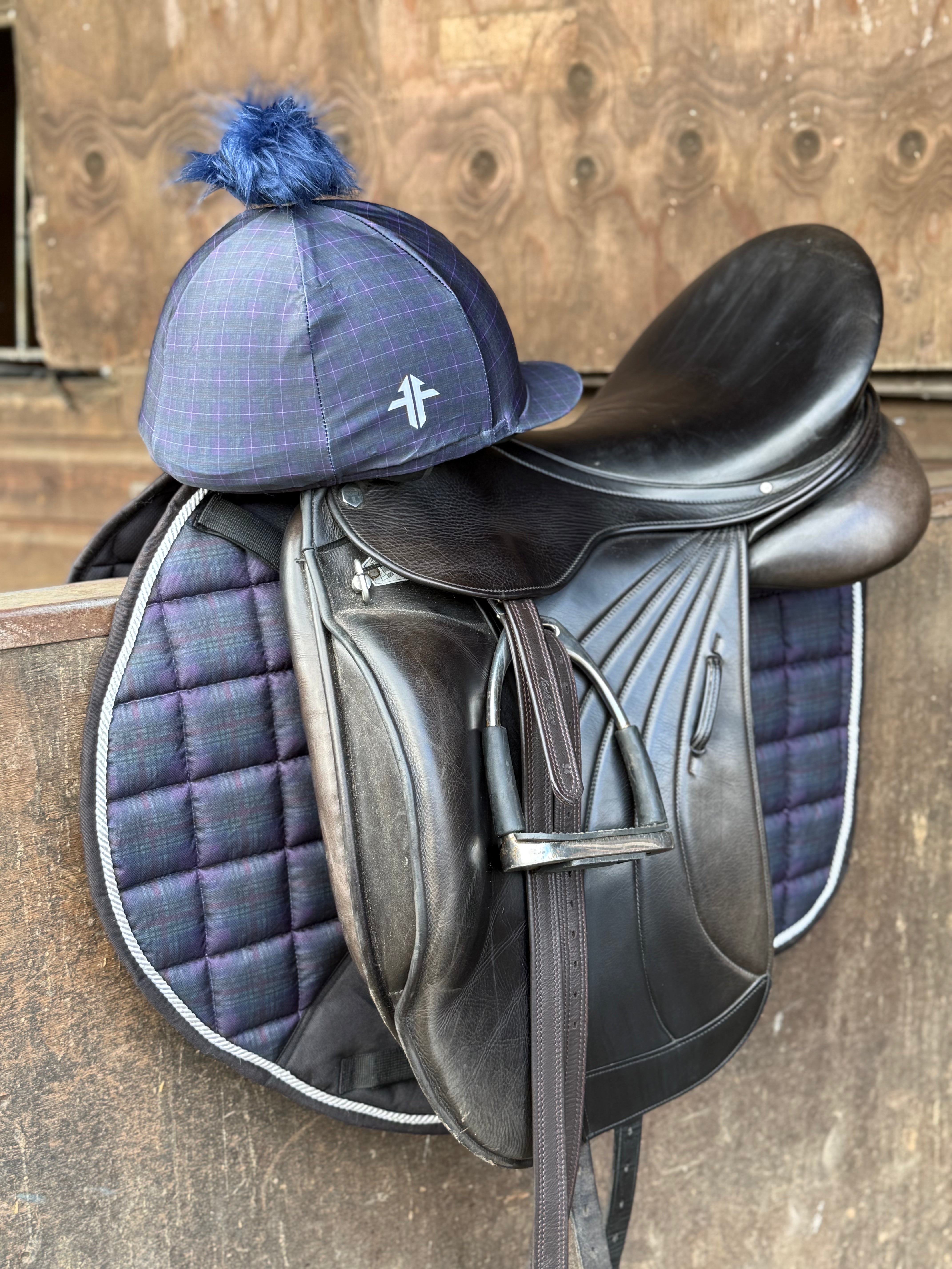 Funky Fit Equestrian Highland Heather Tweed CC Saddle Pads