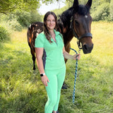 Team Performance Pull On Breech - Melon Sorbet & Grey