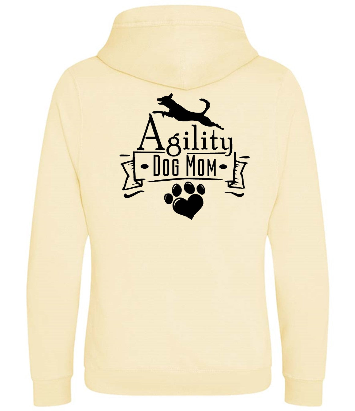 Agility Mum 2 Cross-Neck Hoodie