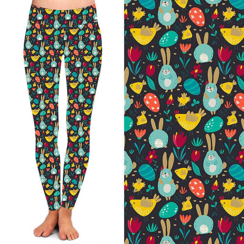 Funky Fit 24/7 Leggings – Easter Time