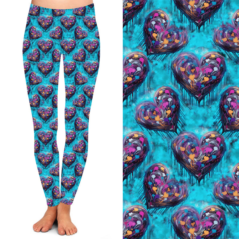 Funky Fit 24/7 Leggings – Love Bomb