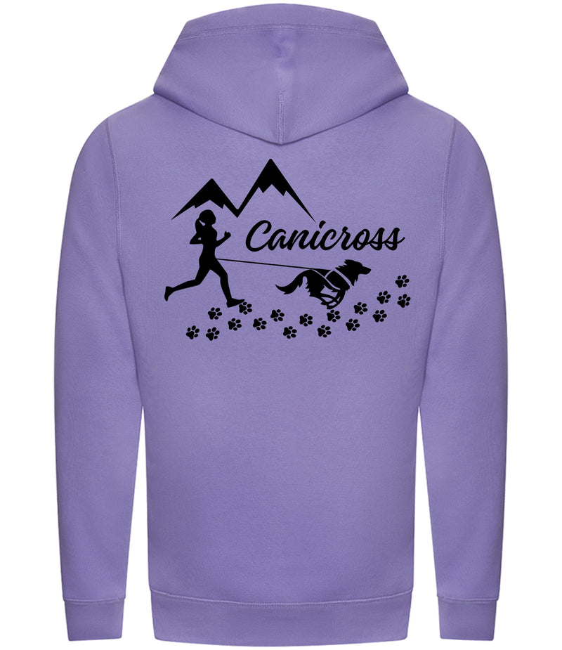 Canicross Trail Runner Cross-Neck Hoodie