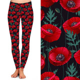 Funky Fit 24/7 Leggings – Field of Poppies