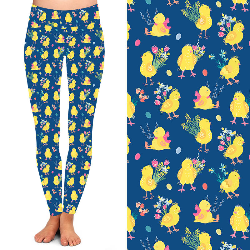 Funky Fit 24/7 Leggings – Easter - Chick