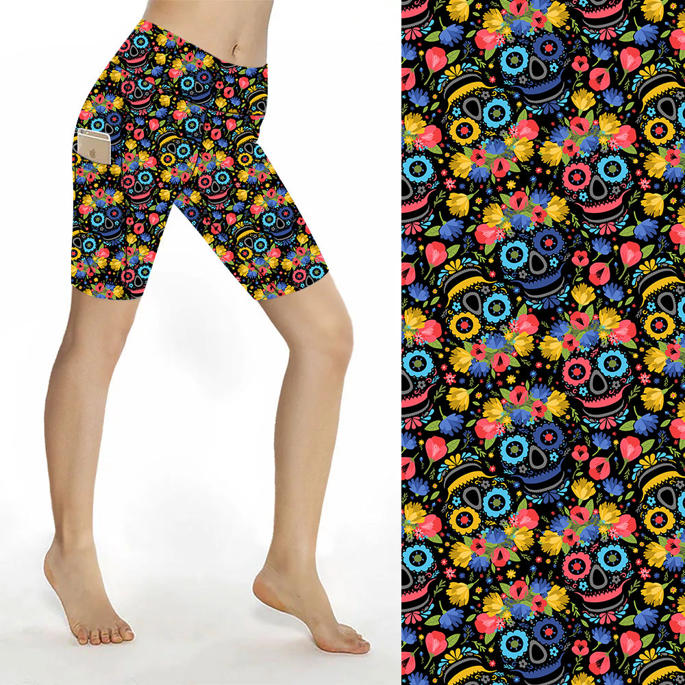 Funky-Fit-Sculpt-Yoga-Biker-Shorts- Day-of-the-Dead.jpg
