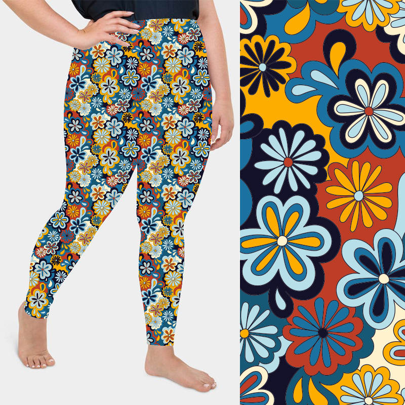 Funky Fit SCULPT Yoga Leggings- GRooVy