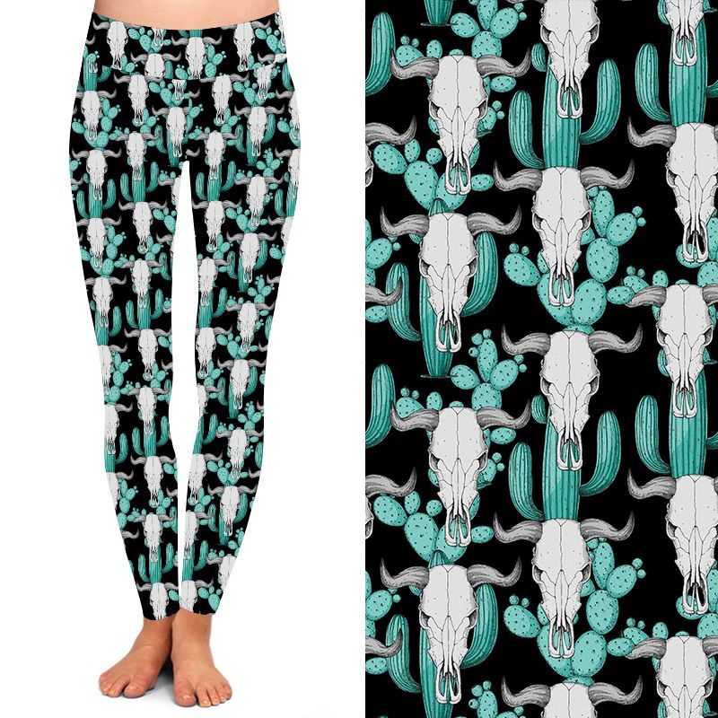 Funky Fit 24/7 Full Length Leggings – Cacti Buffalo