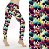 SCULPT Yoga Full Length Leggings - Skull