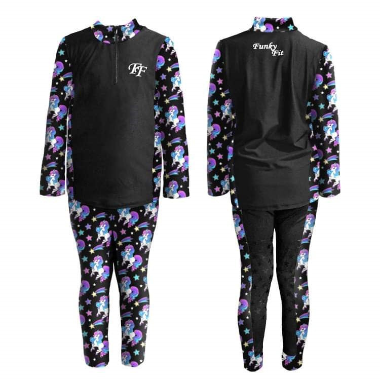 Funky Fit Equestrian - Unicorn Magic Baselayer