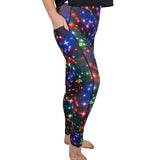 SCULPT Yoga Full Length Leggings- Rainbow Sparkle