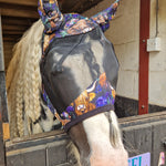Funky Fit Spring Highland Cows Fly Masks