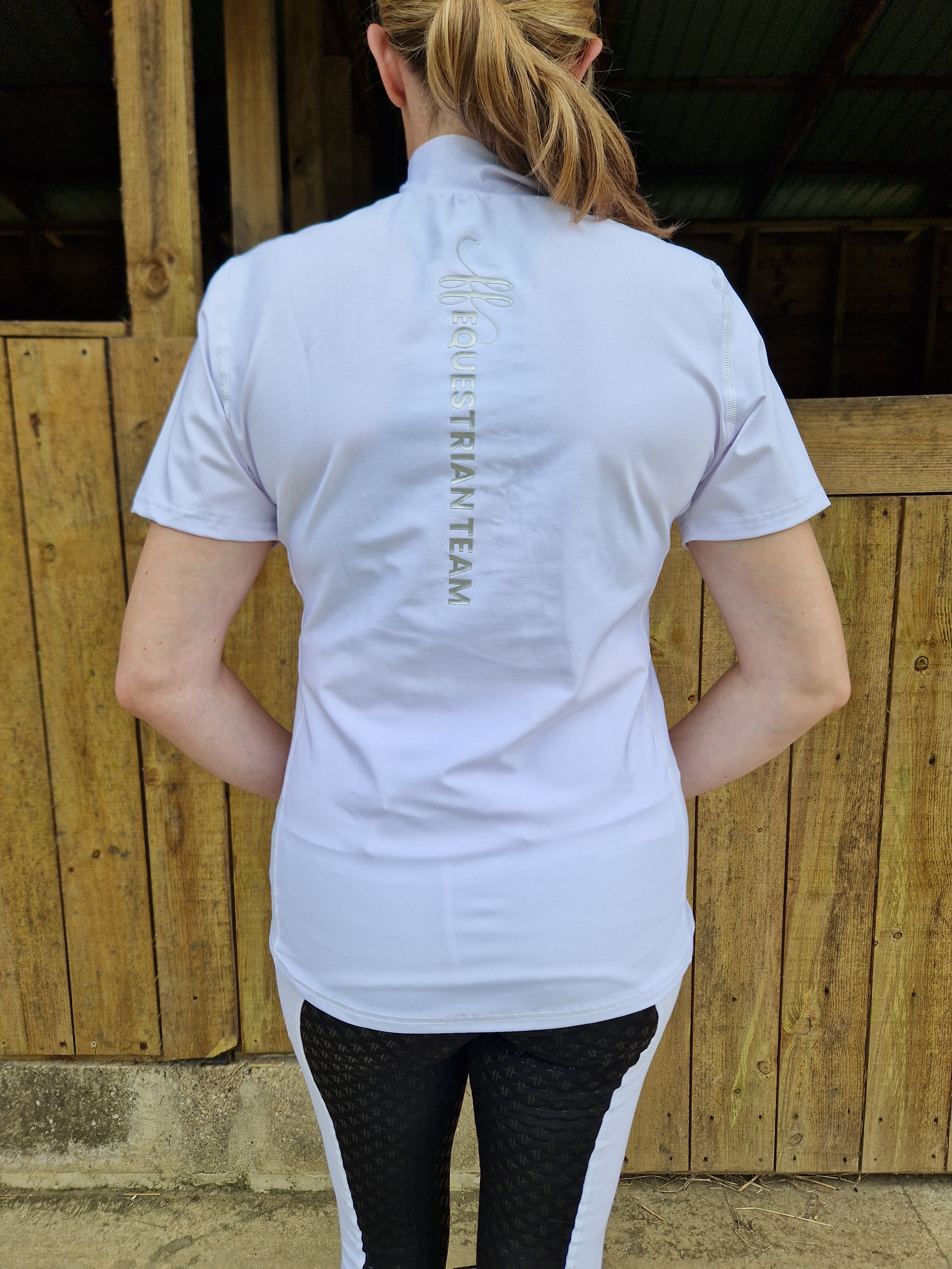 Short Sleeved Competition Base Layer - White