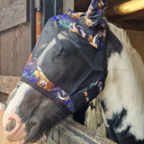 Funky Fit Spring Highland Cows Fly Masks