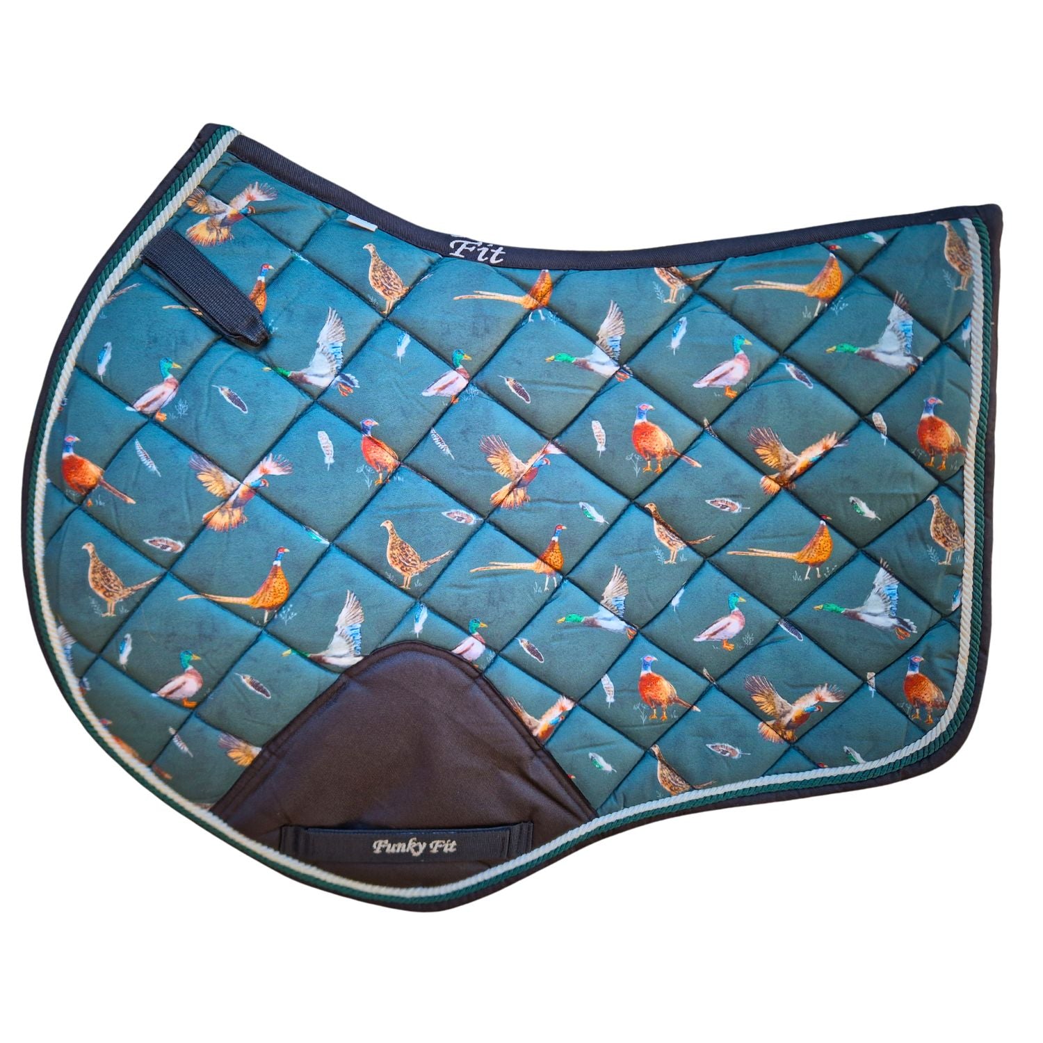 Festive Game Birds CC Saddle Pads