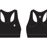 Funky Fit H.I. Racer Sports Bra - Black