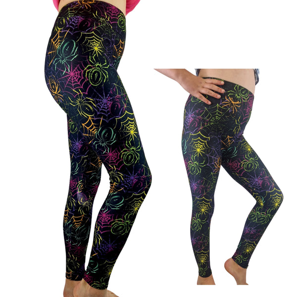 24/7 Leggings –  Spinning Web