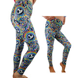24/7 Full Length Leggings – Nightmare Crazy! Halloween Pattern