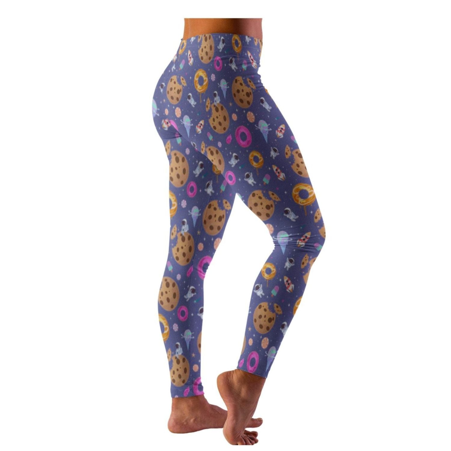 Funky Fit 24/7 Leggings - Cookies in Space