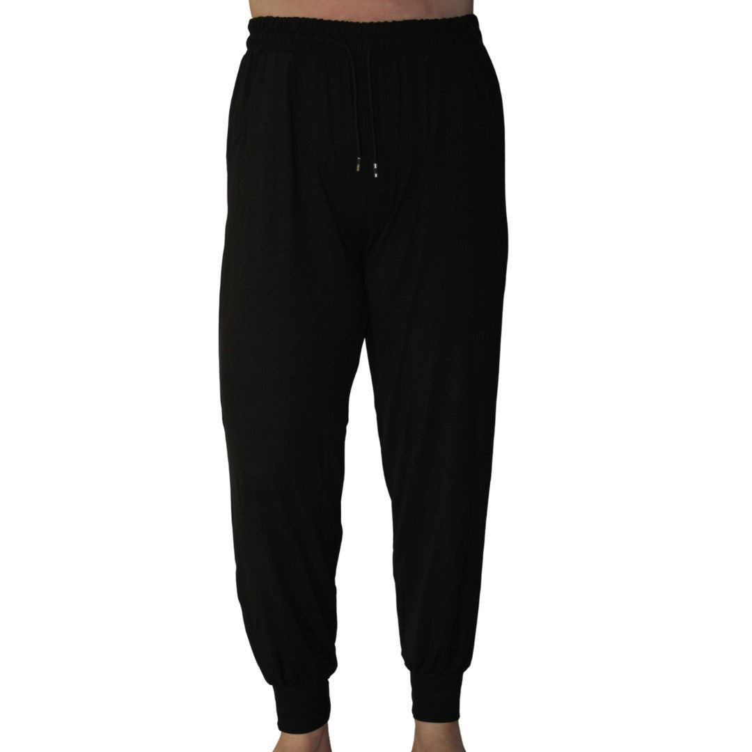 Funky Fit Black Lounge Joggers (Adults & Kids)