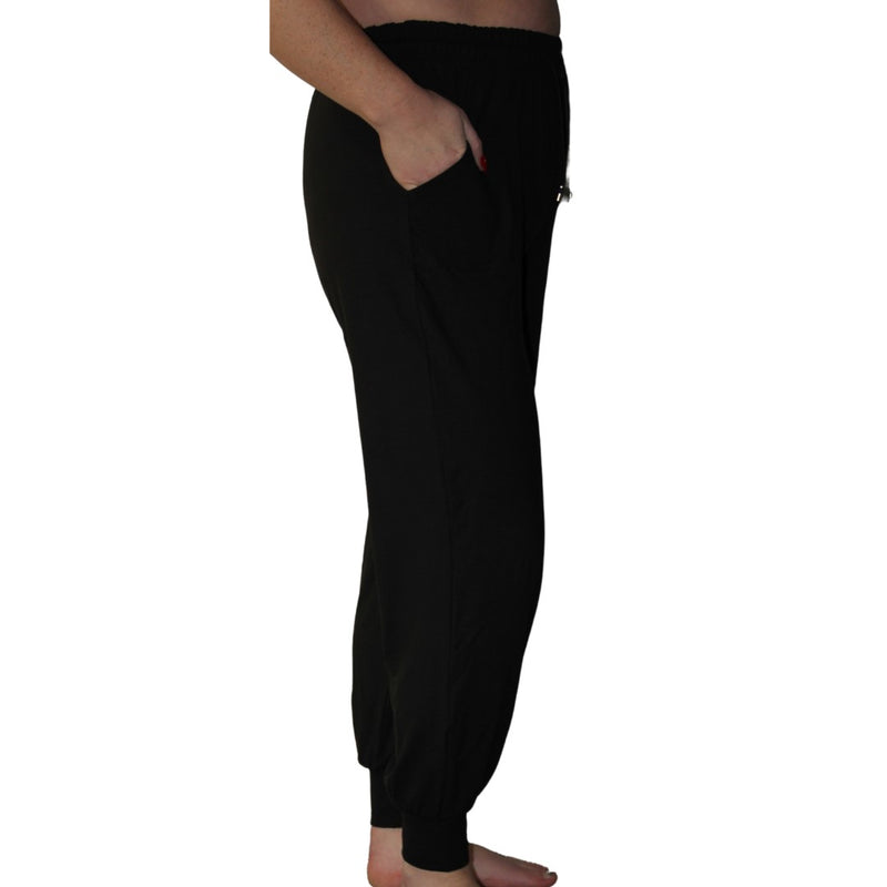 Funky Fit Black Lounge Joggers (Adults & Kids)