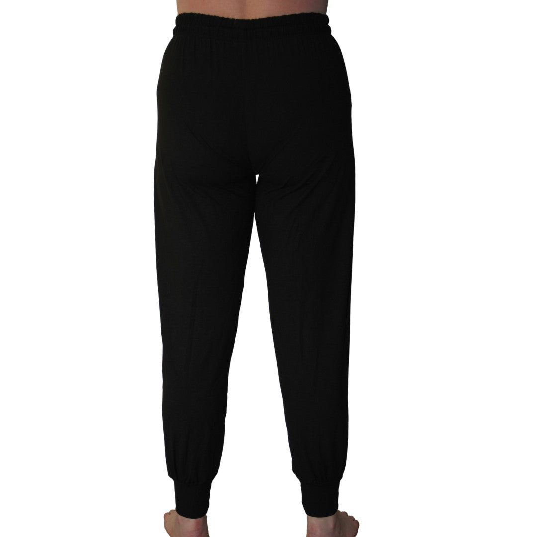 Funky Fit Black Lounge Joggers (Adults & Kids)